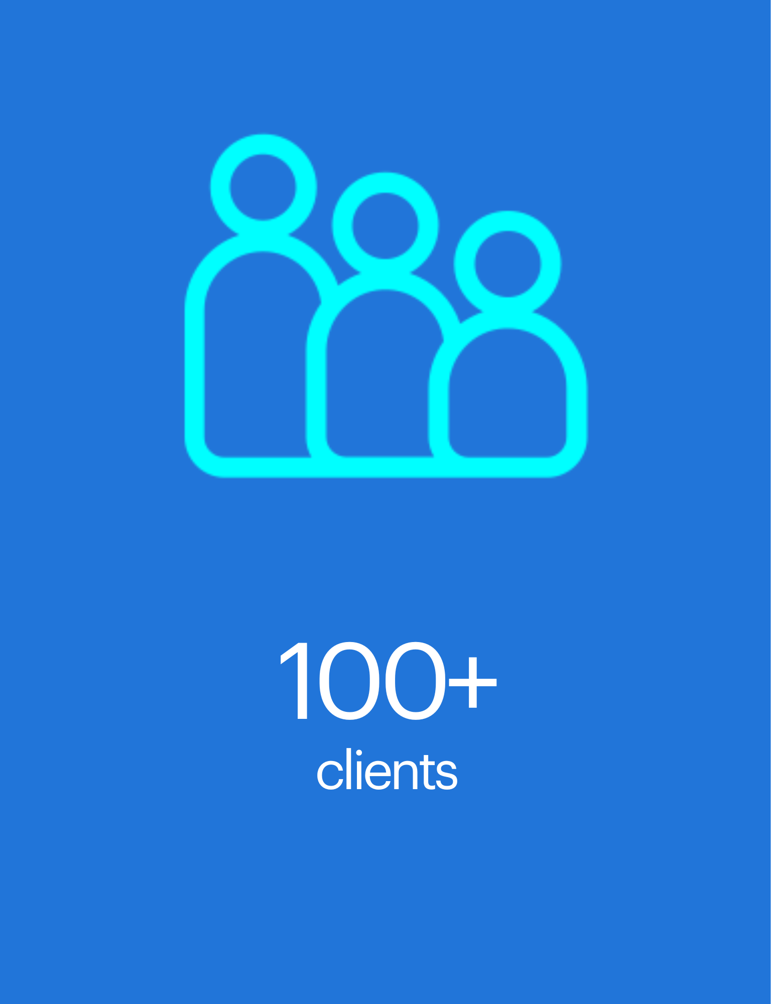 100+ clients