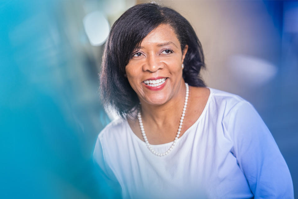 Portrait picture of Angela Harris